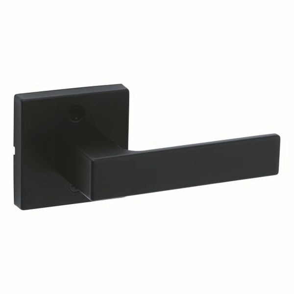 Singapore Lever with Square Rose Half Dummy Matte Black Finish
